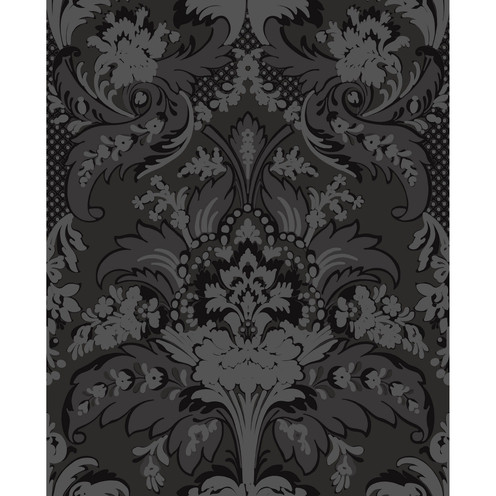 Aldwych - Black And Graphite By Cole & Son