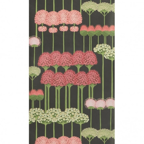 Allium - Coral/L Green/Char By Cole & Son
