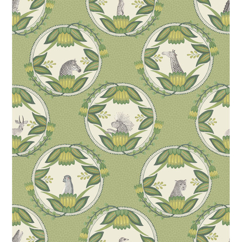 Ardmore Cameos - Green By Cole & Son