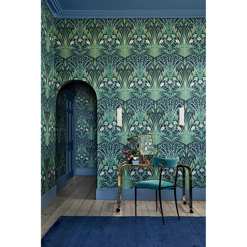 Bluebell - Teal/Gold/Petrol By Cole & Son