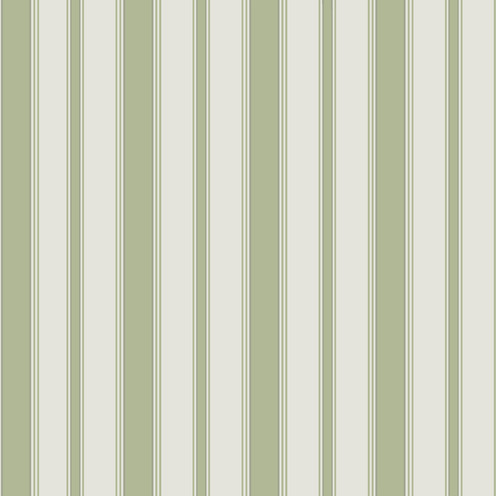 Cambridge Stripe - Leaf Green By Cole & Son