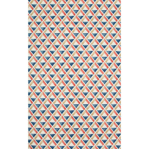 Cannes Paper - Red/Blue By Lee Jofa