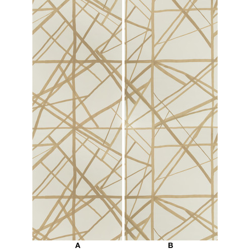 Channels Paper - Latte/Suede By Groundworks