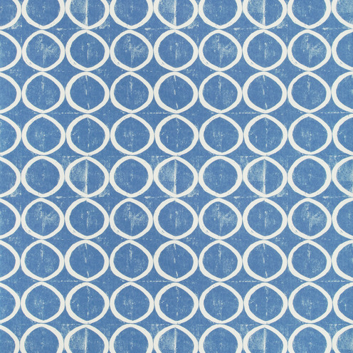 Circles Wallpaper - Azure By Lee Jofa