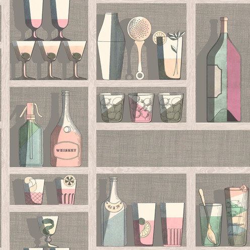 Cocktails - Pastel By Cole & Son