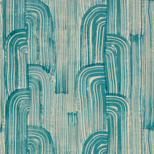 Crescent Paper - Lake/Cream By Groundworks
