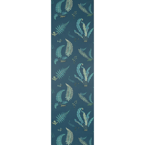 Ferns - Indigo/Teal By G P & J Baker