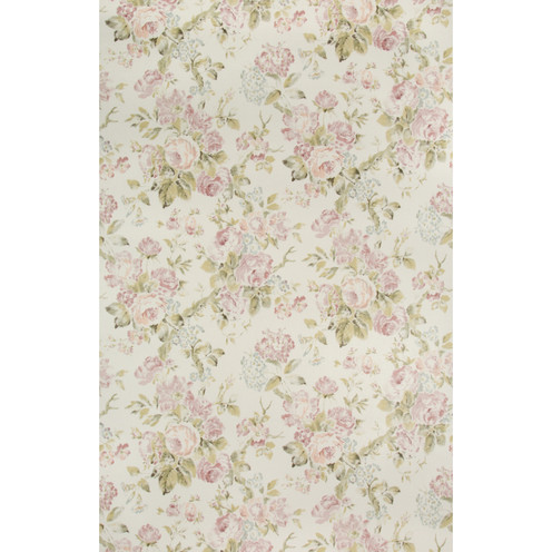 Garden Roses Wp - Lilac/Moss By Lee Jofa