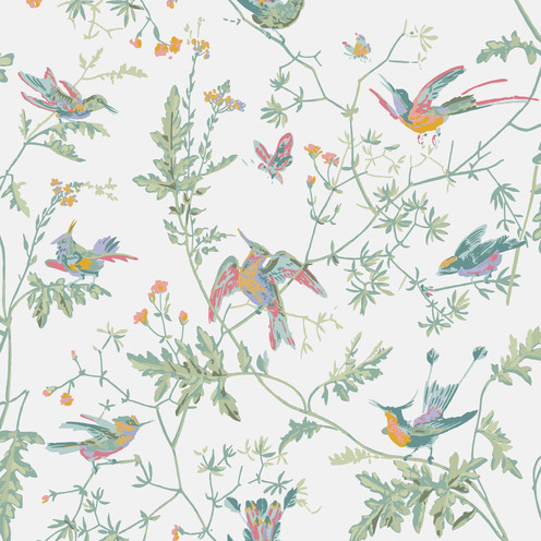 Hummingbirds - Pastel By Cole & Son