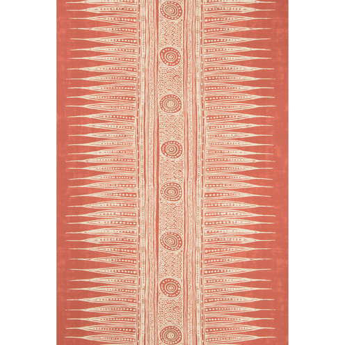 Indian Zag Paper - Madder By Lee Jofa