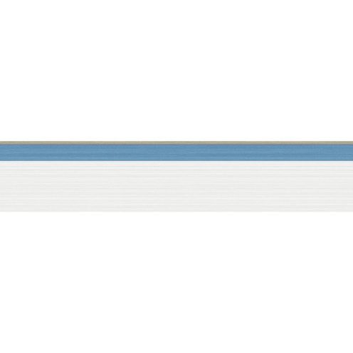 Jaspe Border - White Blue/Gold By Cole & Son