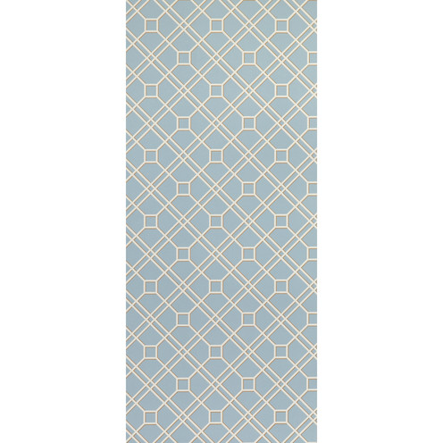 Langdale Trellis - Soft Blue By G P & J Baker
