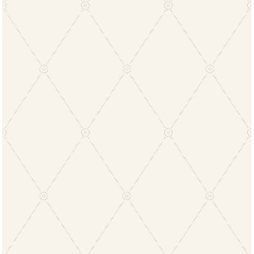 Large Georgian Rope Trellis - Ivory By Cole & Son