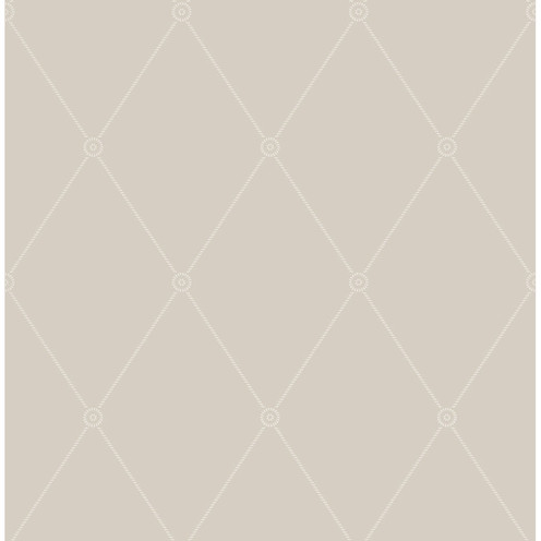 Large Georgian Rope Trellis - Putty By Cole & Son