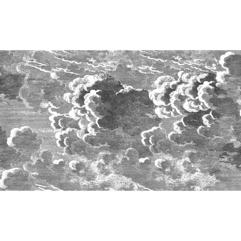 Nuvolette - Black/White By Cole & Son