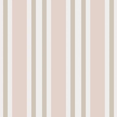 Polo Stripe - Soft Pink By Cole & Son