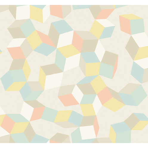 Puzzle - Pale Pastel By Cole & Son
