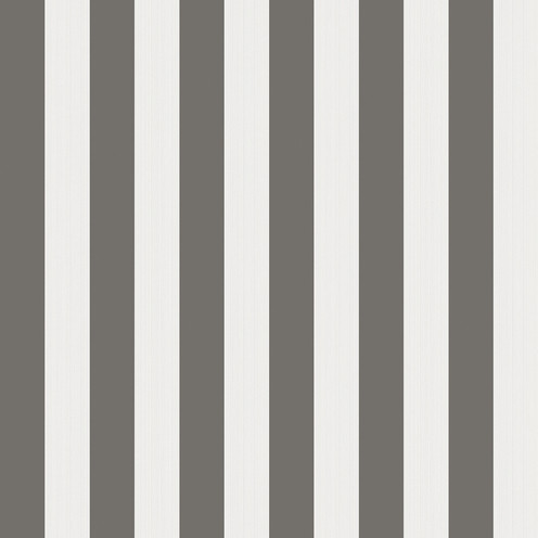 Regatta Stripe - Black/White/Linen By Cole & Son