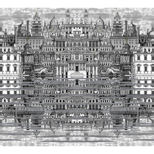 Riflesso - Black/White By Cole & Son