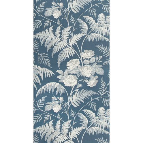 Rose - White/Ice Blue/Denim By Cole & Son