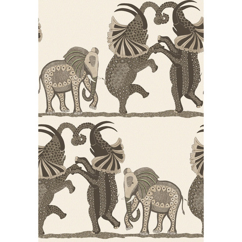 Safari Dance - Neutral & Charcoal By Cole & Son