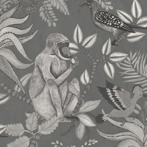 Savuti - Charcoal By Cole & Son