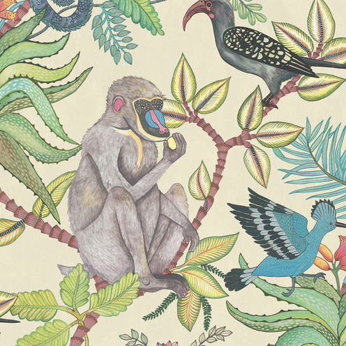 Savuti - Cream Multi By Cole & Son