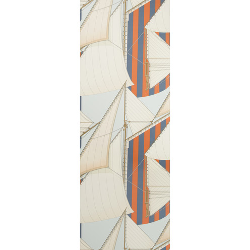 St Tropez Wp - Slate/Spice By Lee Jofa