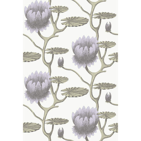 Summer Lily - Lilac/Grn/Wt By Cole & Son