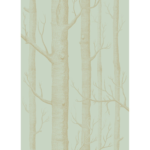 Woods - Green/Gold By Cole & Son