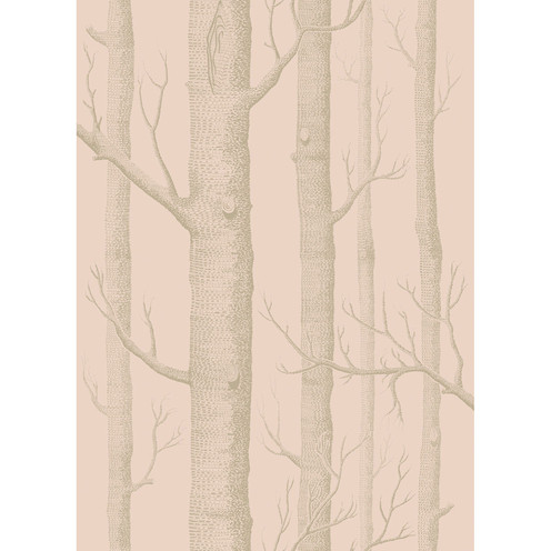 Woods - Pink/Gilver By Cole & Son