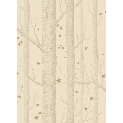 Woods & Stars - Buff & Gold By Cole & Son