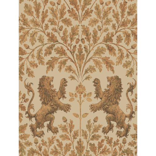 Boscobel Oak - M Gold/Oat By Cole & Son