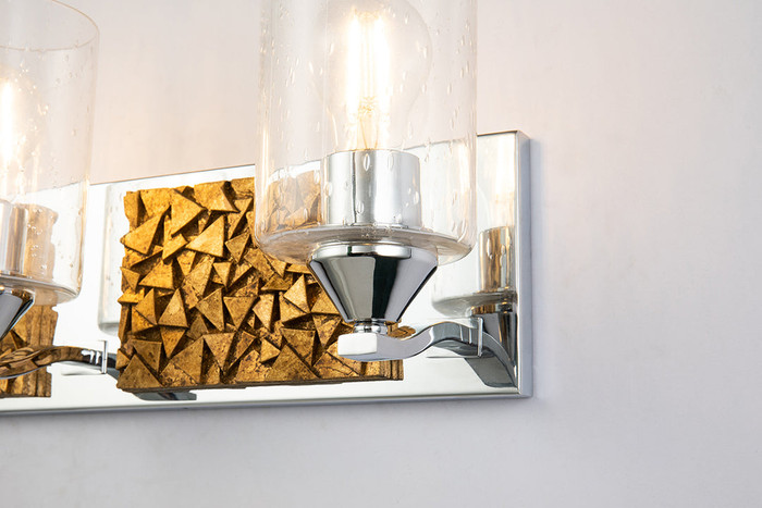 Bocage 4-Light Silver Bath Bar By Lucas + McKearn 