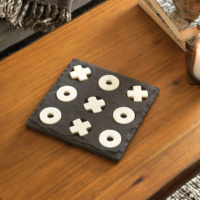  Go Home Ltd - Marble Tic Tac Toe
