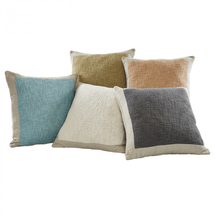 Ellora Casa by India's Heritage Montreal Textured Bounce 22 Inch Pillow