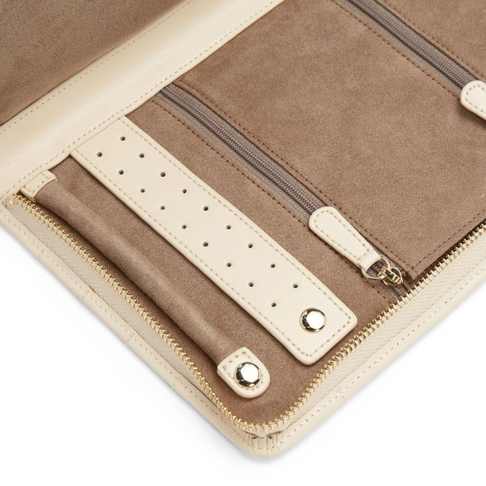 WOLF Caroline Large Jewelry Portfolio in Ivory