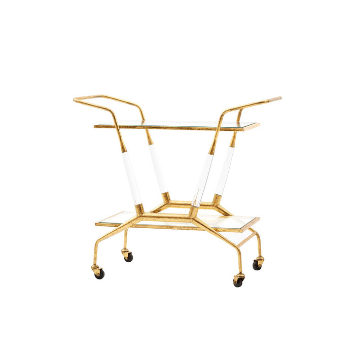 Villa & House - Jepson Bar Cart - Gold