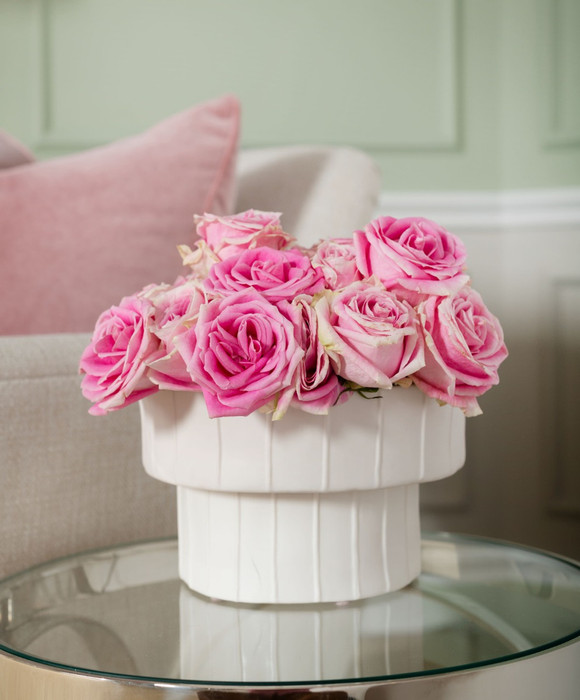Villa & House - Girasol Vase - Blanc De Chine