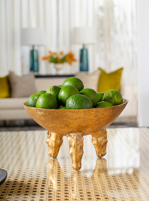Villa & House - Akai Bowl - Gold Leaf