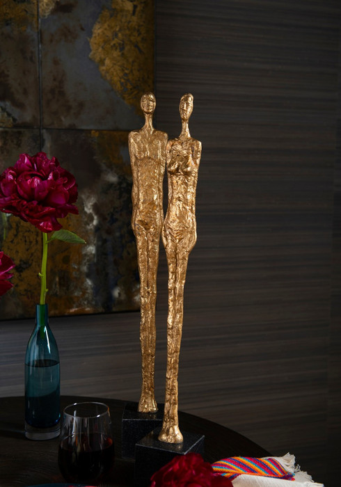  Villa & House - Dora Mar Statue - Gold Leaf