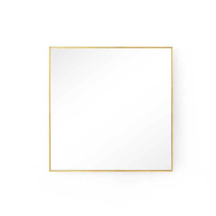Villa & House - Clarence Medium Mirror - Polished Brass