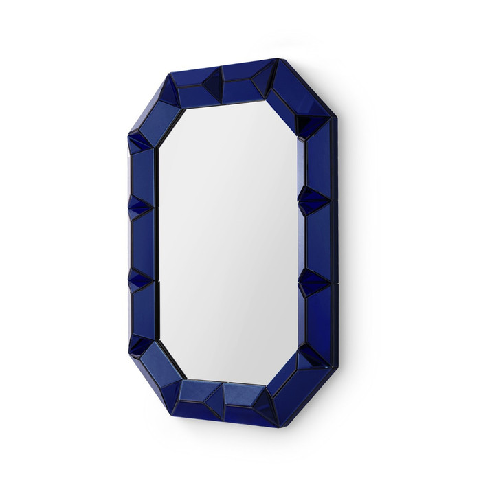 Villa & House - Romano Wall Mirror - Sapphire Blue