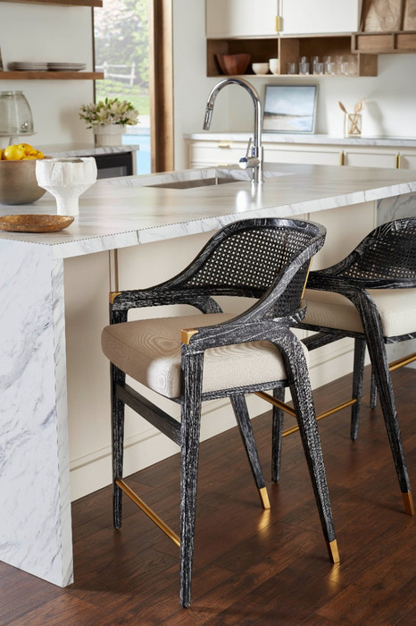 Villa & House - Edward Counter Stool - Jet Black