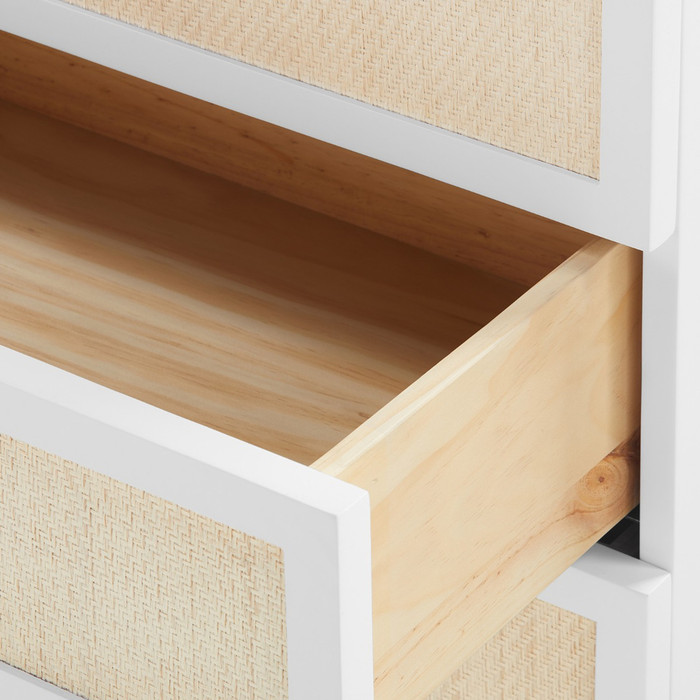 Villa & House - Astor 3-Drawer Side Table - Vanilla