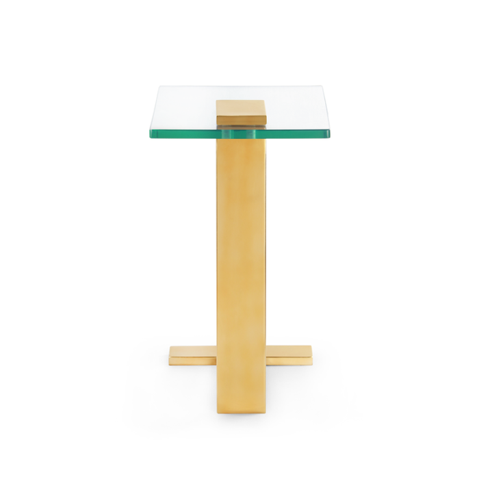 Villa & House - Elle Side Table - Brushed Brass