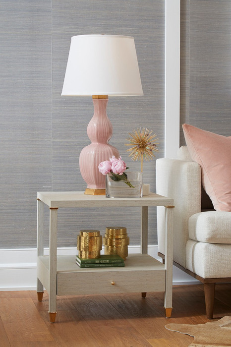 Villa & House - Delft Lamp Shade, Peony Pink