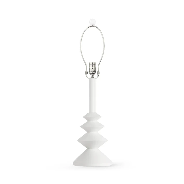 Villa & House - Ernst Lamp Without Shade, Plaster White