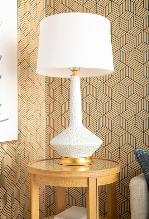 Villa & House - Oporto Medium Lamp Shade, Moon White