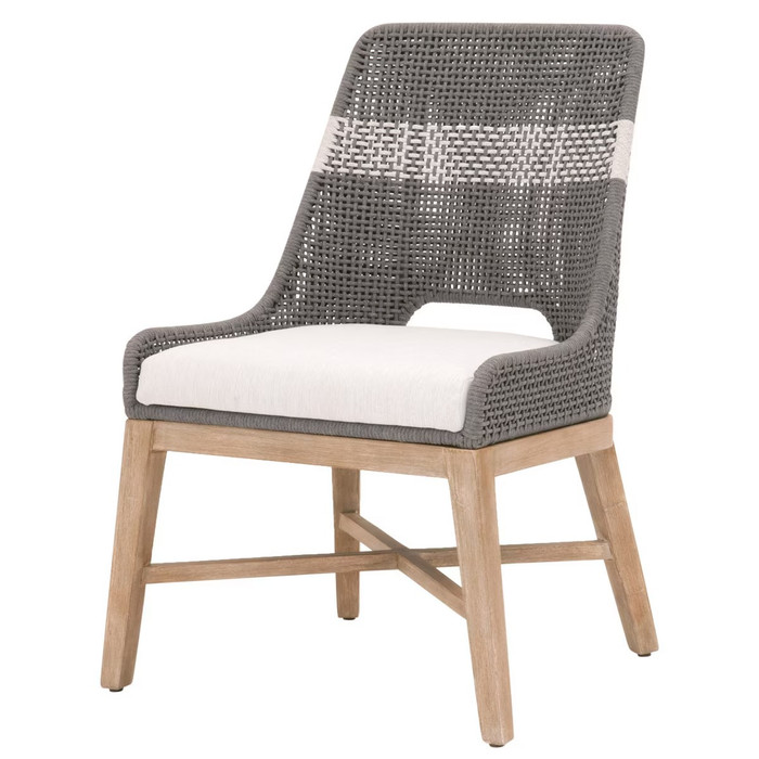 Essentials For Living - Tapestry Dining Chair in Dove Flat Rope
